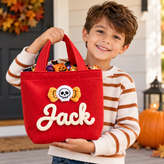 Halloween Candy Bag for Kids Personalized with Name