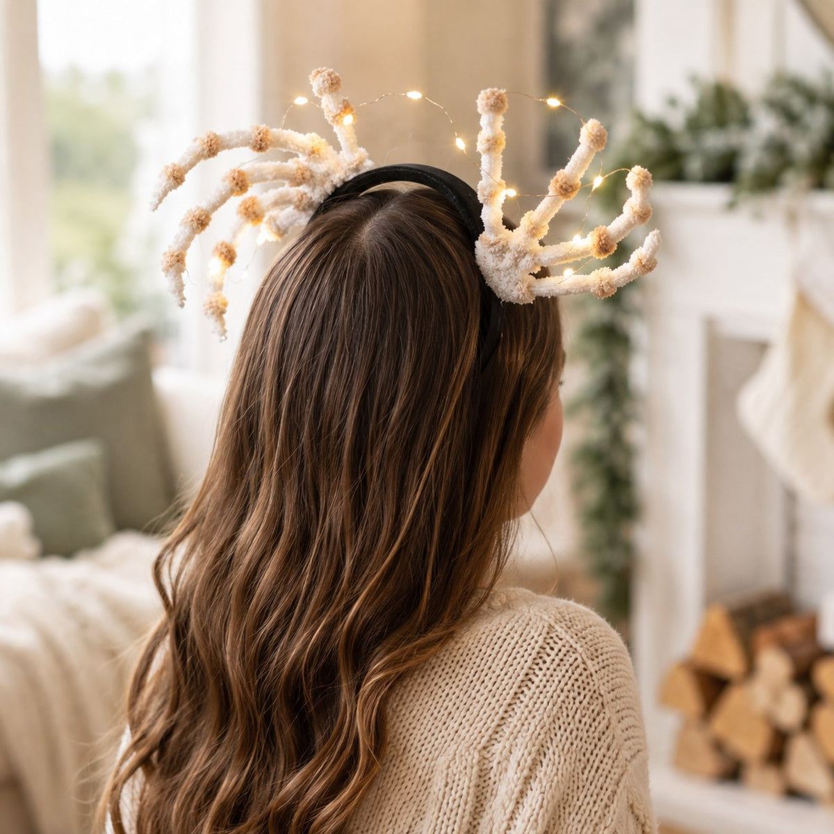 Halloween Headband with LED & Halloween Hair Accessories