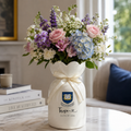 Personalized University College Graduation Gift Vase – Custom Class of 2026 Keepsake