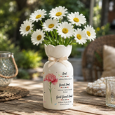 Personalized Great Grandfather Flower Vase – Custom Father’s Day Gift from Grandkids