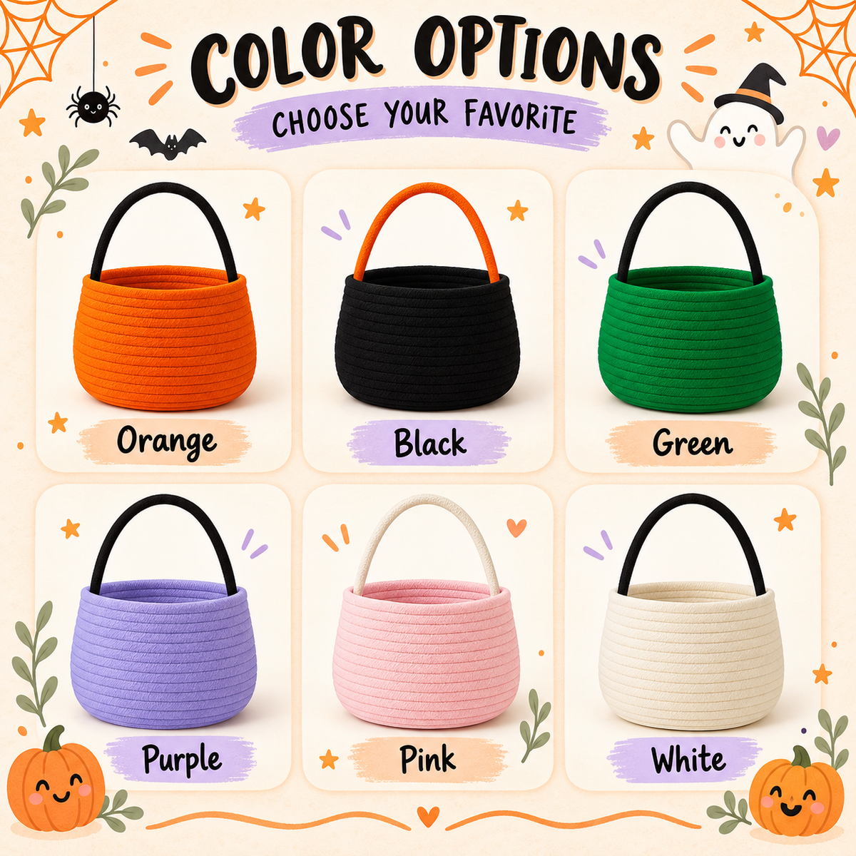 Personalized Halloween Basket for a More Memorable Trick-or-Treat Night