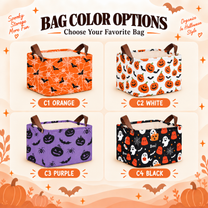 Personalized Halloween Boo Basket for Kids