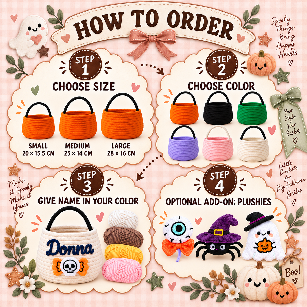 Personalized Halloween Basket for a More Memorable Trick-or-Treat Night
