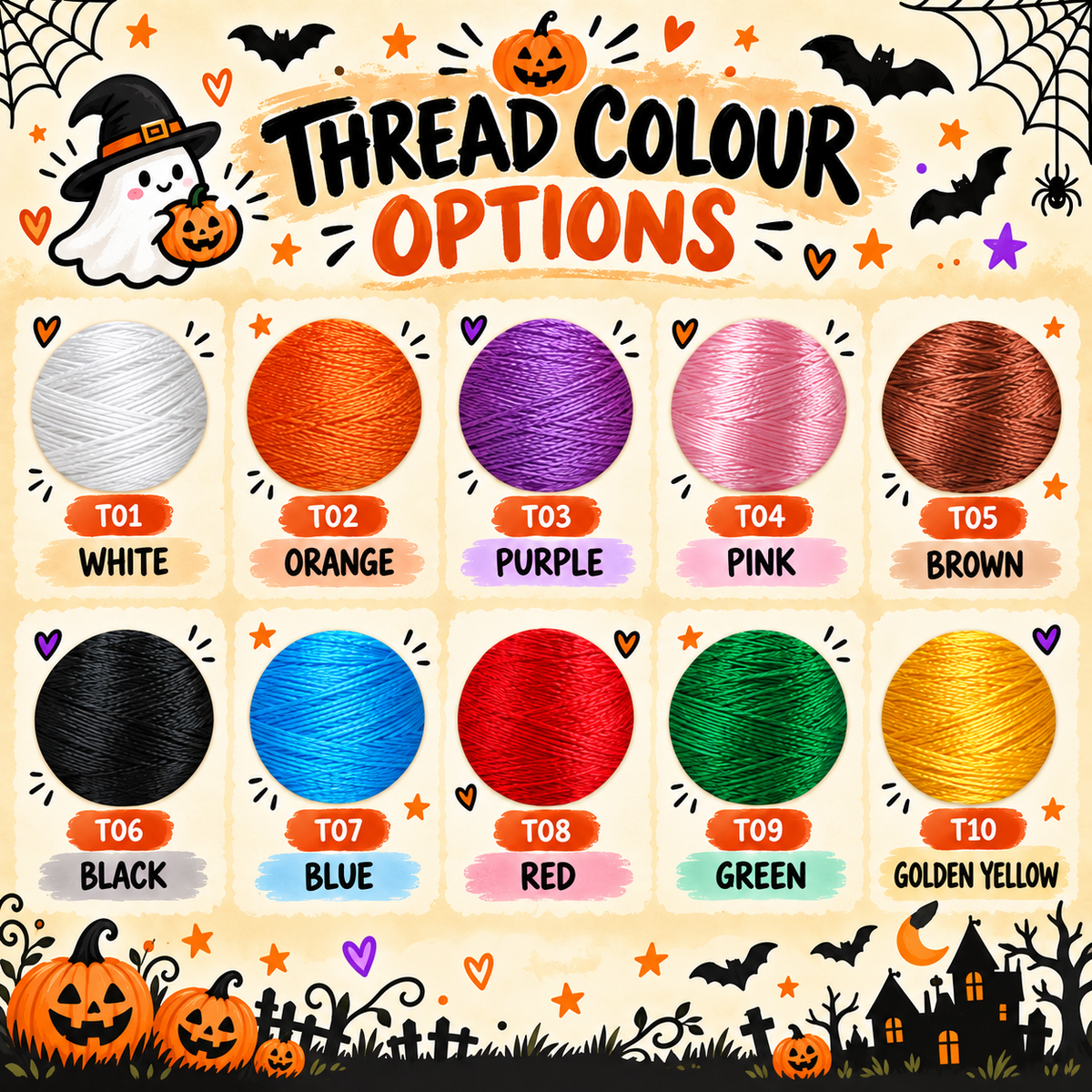 Custom Name Embroidery Halloween Basket for Kids