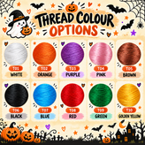 Custom Name Embroidery Halloween Basket for Kids