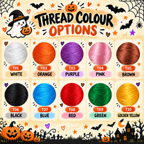 Custom Name Embroidery Halloween Basket for Kids