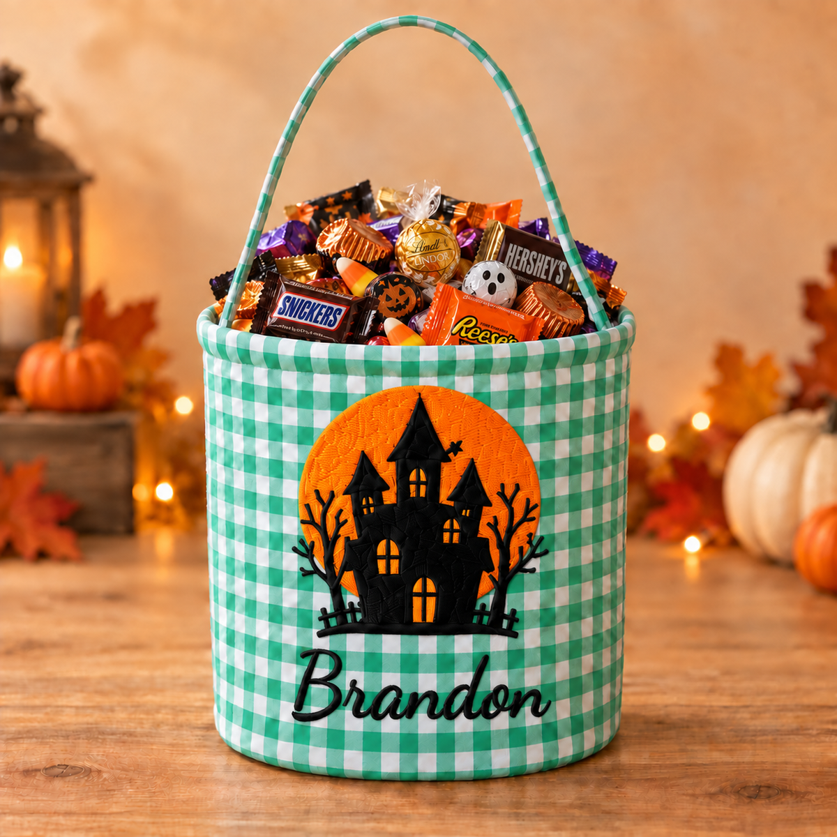 Personalized Halloween Basket for Kids – Trick or Treat Bag