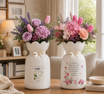 Custom Nurse Vase – Personalized Nurse Graduation Gift, RN Pinning Ceremony Gift & Custom Doctor Vase