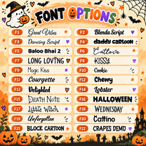 Custom Name Embroidery Halloween Basket for Kids