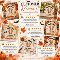DIY Halloween Footprint Sign – Baby’s First Halloween Keepsake