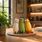 Quirky Cat Vase – Unique Cat Lover Gift & Whimsical Home Decor Accent