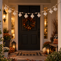 Halloween Ghost Garland / Mantel Hanging Decoration