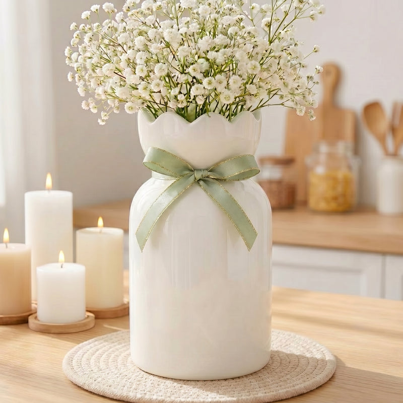 Personalized Birth Month Flower Vase – First Mom Then Grandma Now Great Grandma Gift