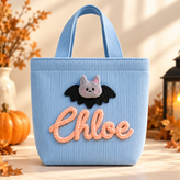 Halloween Candy Bag for Kids Personalized with Name