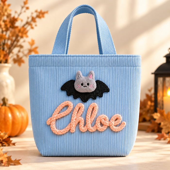Halloween Candy Bag for Kids Personalized with Name
