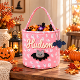 Personalized Halloween Candy Bag for Kids with Custom Name