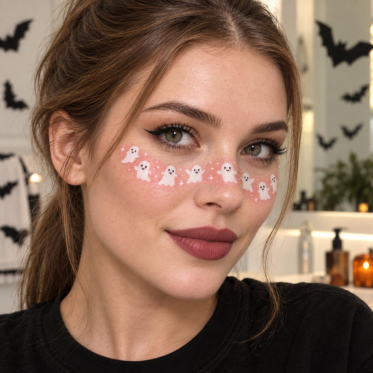 Halloween Temporary Face Makeup Tattoos / Face Stickers