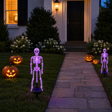 Halloween Skeleton Light | Porch Light, Garden Light, Spooky Lights