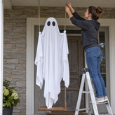 Hanging Glowing Ghost Light for Spooky Halloween Decoration