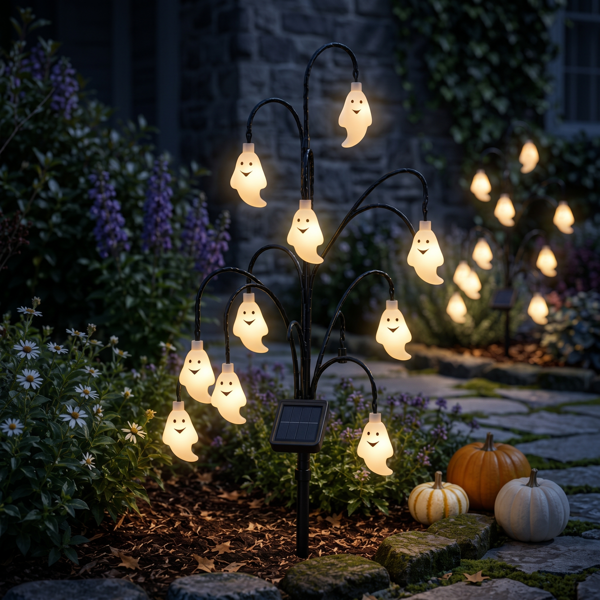 Halloween Ghost Solar Powered Light | Garden Light Halloween