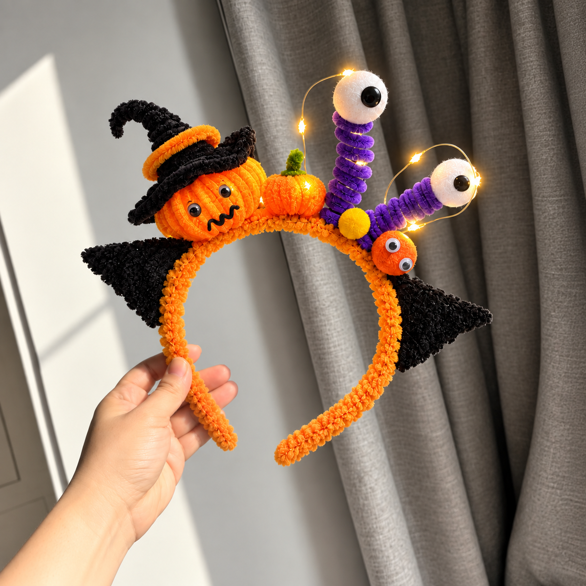 Halloween Headband with LED & Halloween Hair Accessories