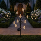 Halloween Solar Garden Light, Skeleton Hand Pathway Light – Spooky Outdoor Yard, Lawn & Walkway Decoration