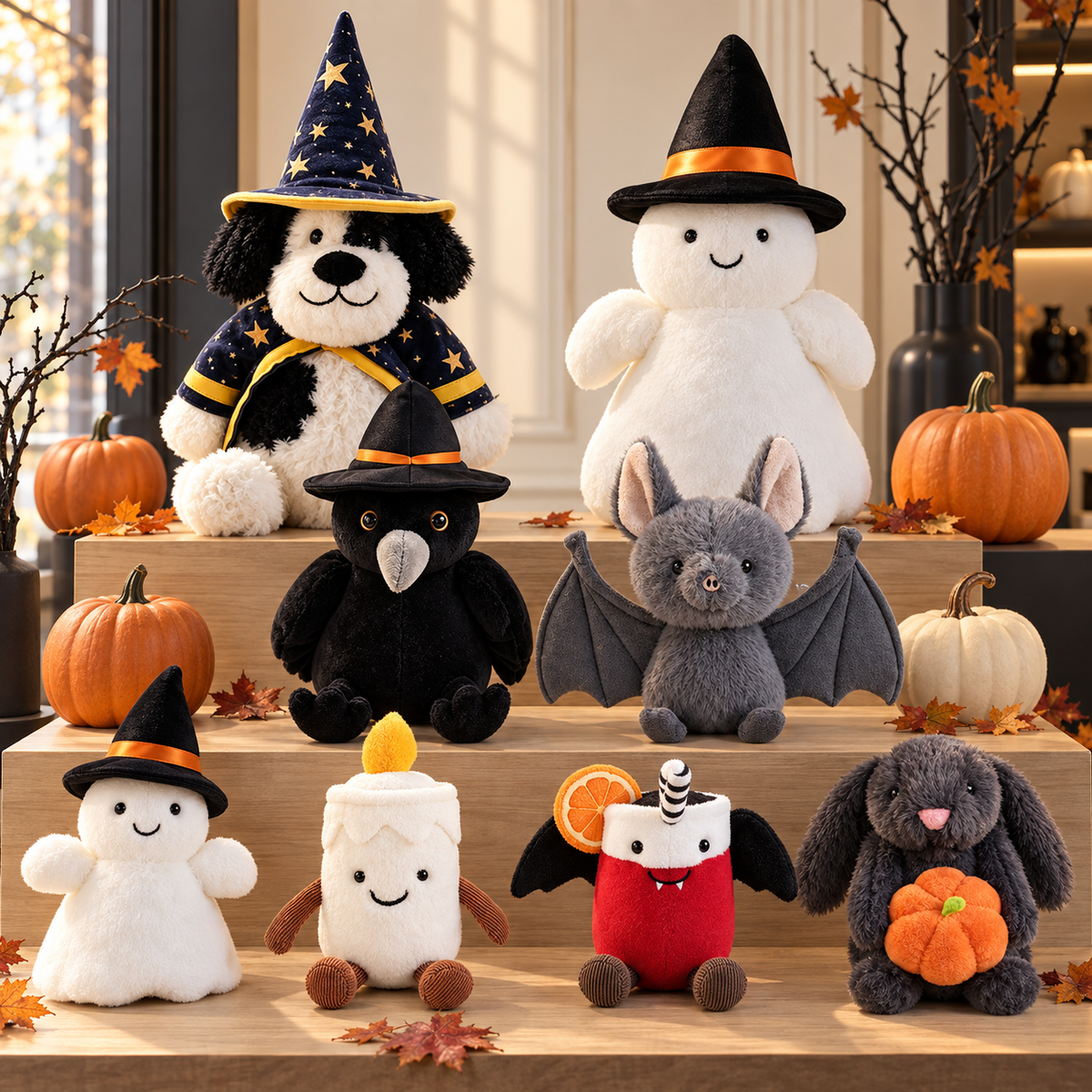 Halloween Character Plush Toy Collection for Kids