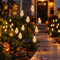 Halloween Solar Garden Light, Skeleton Hand Pathway Light – Spooky Outdoor Yard, Lawn & Walkway Decoration