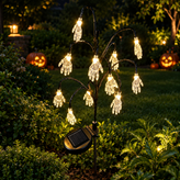 Halloween Solar Garden Light, Skeleton Hand Pathway Light – Spooky Outdoor Yard, Lawn & Walkway Decoration