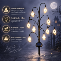 Halloween Ghost Solar Powered Light | Garden Light Halloween