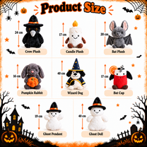 Halloween Character Plush Toy Collection for Kids