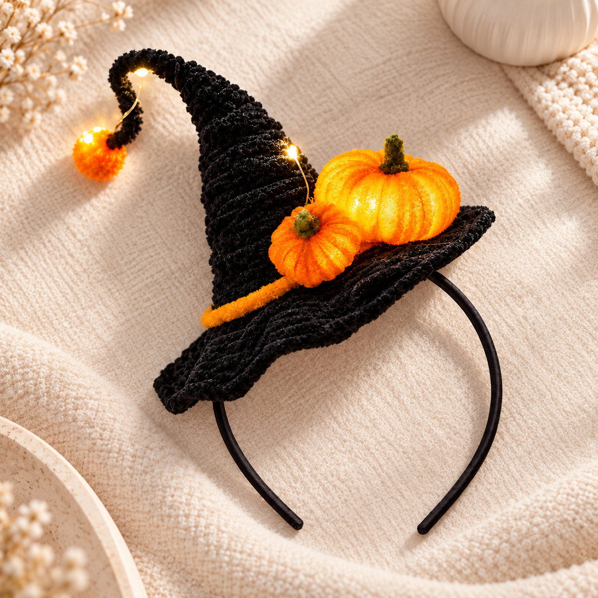Halloween Headband with LED & Halloween Hair Accessories