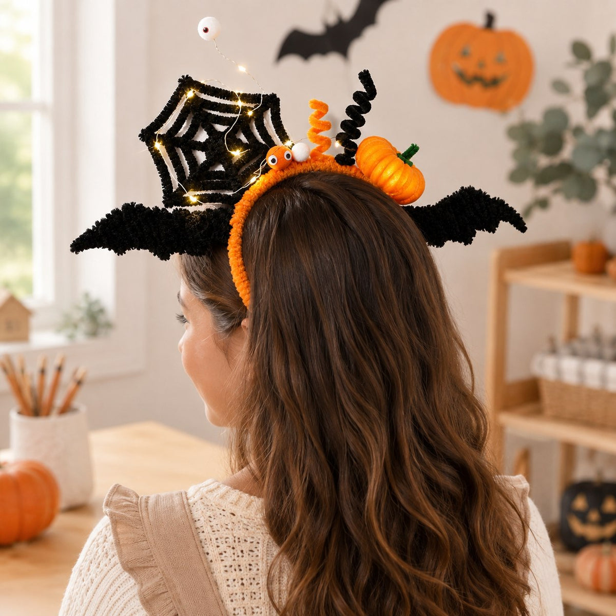 Halloween Headband with LED & Halloween Hair Accessories