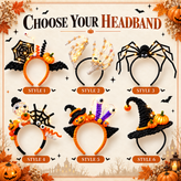 Halloween Headband with LED & Halloween Hair Accessories