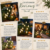 Halloween Ghost Solar Powered Light | Garden Light Halloween