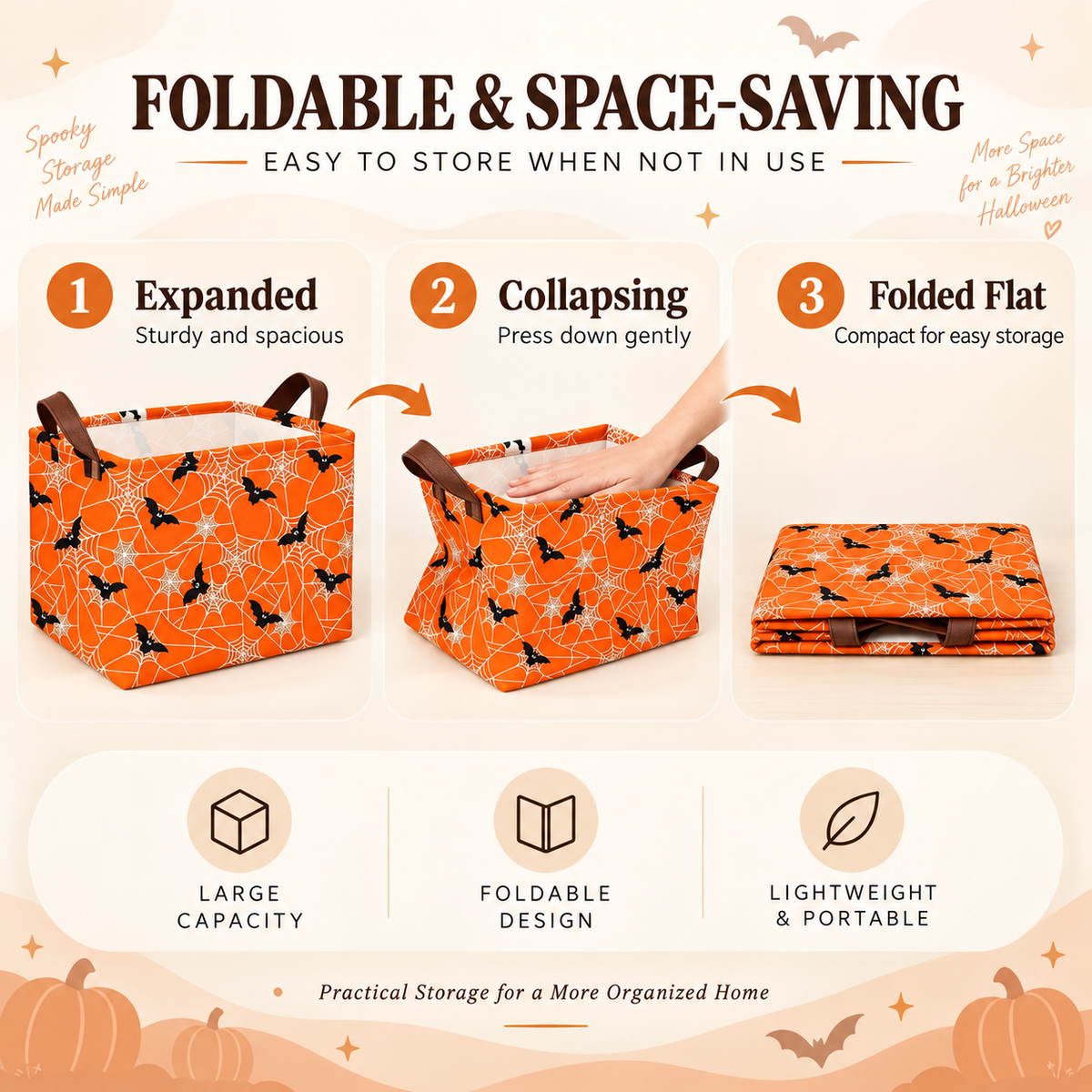 Personalized Halloween Boo Basket for Kids