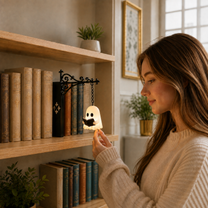 Personalized Book Tavern Lamp – Custom Bookshelf Light, Halloween Library Lamp & Gothic Book Nook Decor