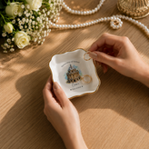 Personalized College Graduation Ring Dish, Custom University Keepsake Gift