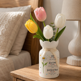Personalized Great Grandfather Flower Vase – Custom Father’s Day Gift from Grandkids