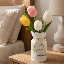 Personalized Great Grandfather Flower Vase – Custom Father’s Day Gift from Grandkids