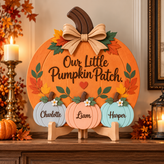 Personalized Grandma & Grandpa’s Pumpkin Patch Door Hanger