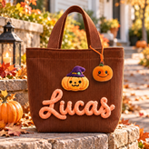 Halloween Candy Bag for Kids Personalized with Name