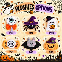 Custom Name Embroidery Halloween Basket for Kids