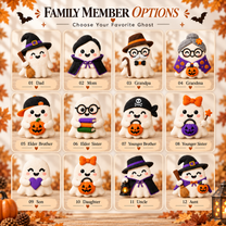 Personalized Boo Crew Halloween Door Hanger Wall Sign