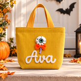 Halloween Candy Bag for Kids Personalized with Name