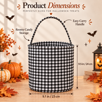 Personalized Halloween Basket for Kids – Trick or Treat Bag