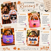 Personalized Halloween Basket for a More Memorable Trick-or-Treat Night