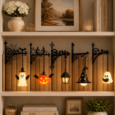 Personalized Book Tavern Lamp – Custom Bookshelf Light, Halloween Library Lamp & Gothic Book Nook Decor
