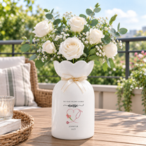 Custom Nurse Vase – Personalized Nurse Graduation Gift, RN Pinning Ceremony Gift & Custom Doctor Vase