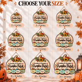 Personalized Pumpkin Patch Sign for Grandma & Grandpa